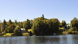 Bing Retreat Main Lake Shore Lodge Exterior